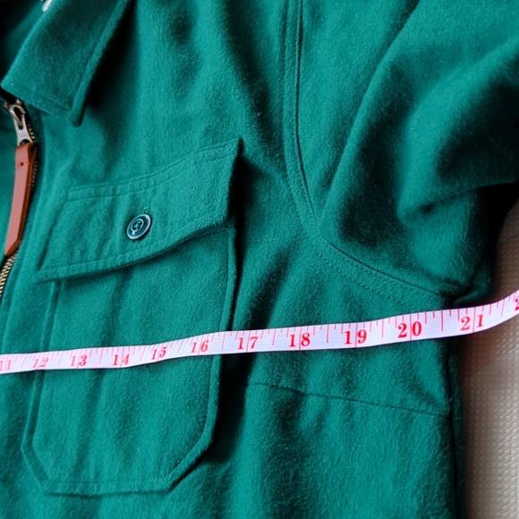 LL.Beans Signature Chamois Zip Shirt/Jacket: Women Medium - Picture 8 of 10